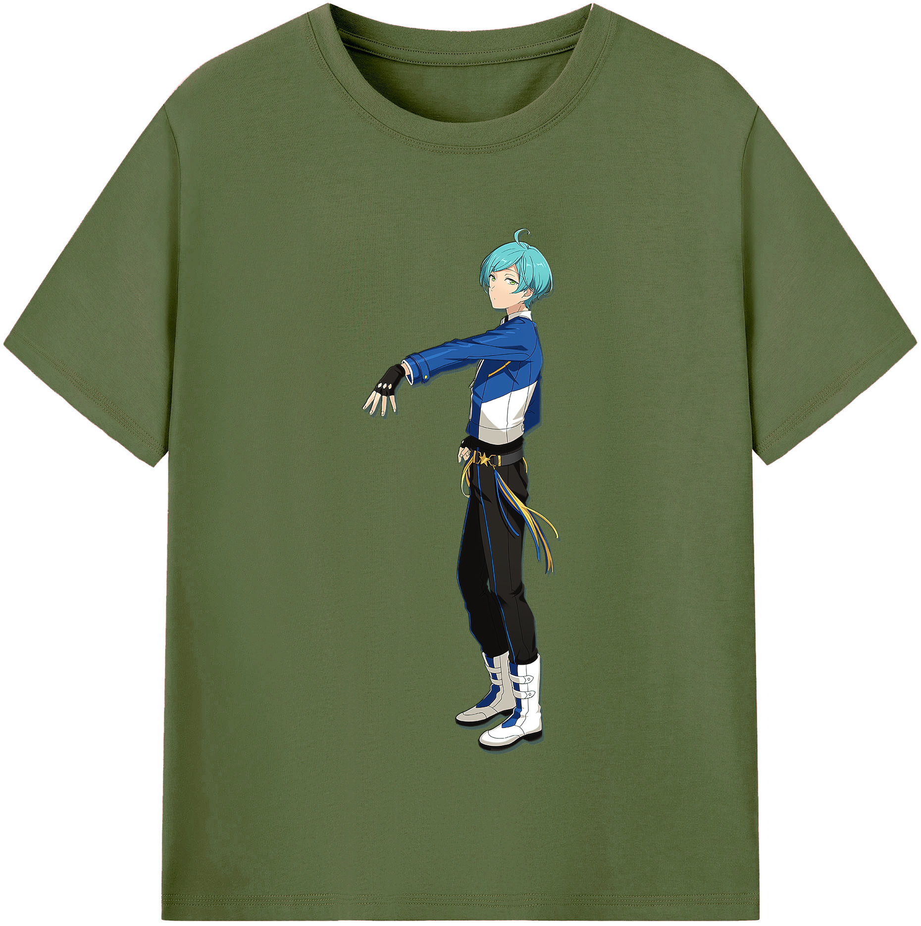 （画像用） あんさんぶるスターズ! Ensemble Stars 綿100％半袖Tシャツ（フロントプリント）